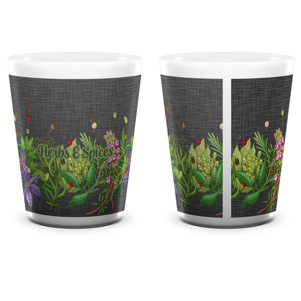 Herbs & Spices Shot Glass - White - APPROVAL