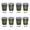 Herbs & Spices Shot Glassess - Two Tone - Set of 4 - APPROVAL