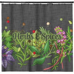 Herbs & Spices Shower Curtain (Personalized)