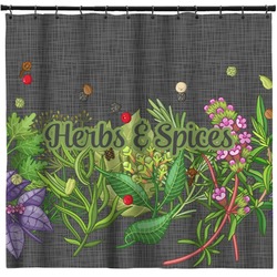 Herbs & Spices Shower Curtain - Custom Size (Personalized)