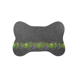 Herbs & Spices Bone Shaped Dog Food Mat (Small)