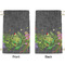 Herbs & Spices Small Laundry Bag - Front & Back View