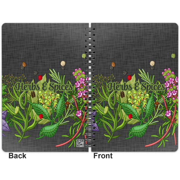 Herbs & Spices Spiral Journal 7 x 10 - Apvl