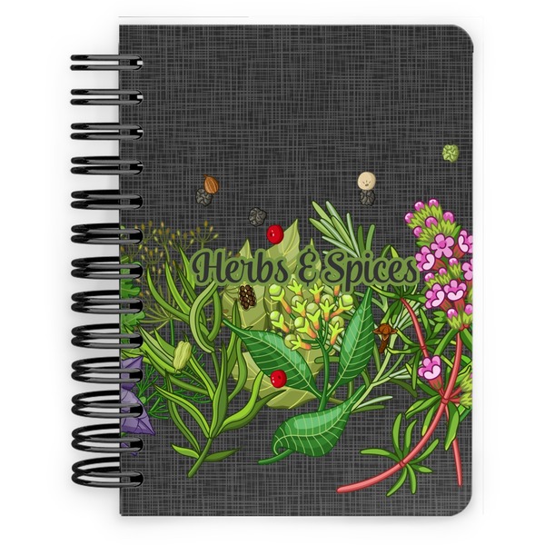 Custom Herbs & Spices Spiral Notebook - 5x7