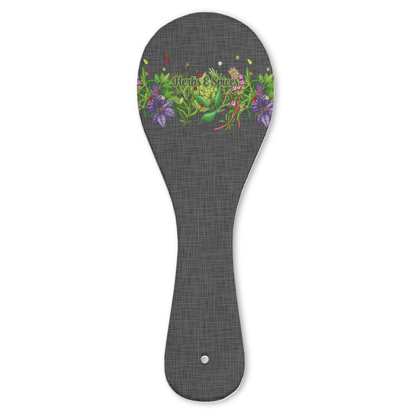 Custom Herbs & Spices Ceramic Spoon Rest