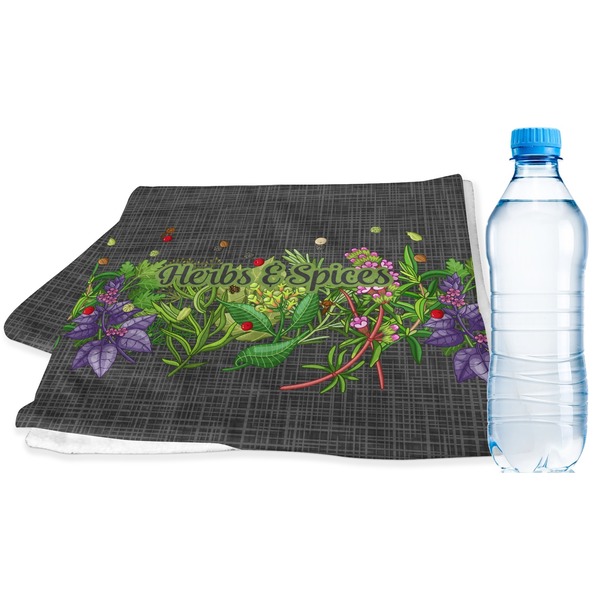 Custom Herbs & Spices Sports & Fitness Towel (Personalized)