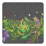 Herbs & Spices Square Decal - Medium (Personalized)