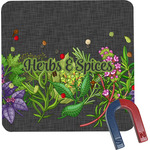 Herbs & Spices Square Fridge Magnet (Personalized)