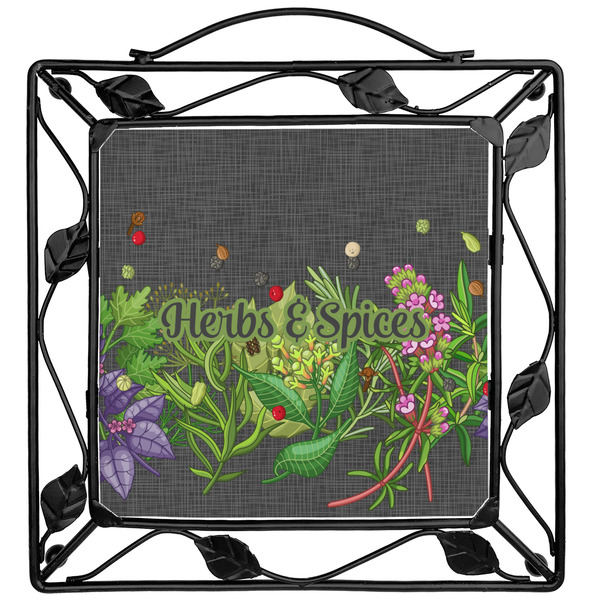 Custom Herbs & Spices Square Trivet (Personalized)