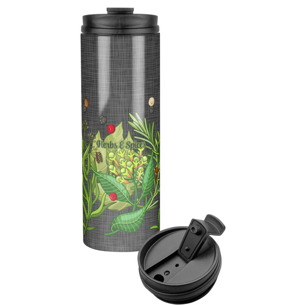 Custom Herbs & Spices Stainless Steel Skinny Tumbler
