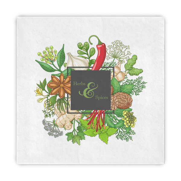 Custom Herbs & Spices Decorative Paper Napkins