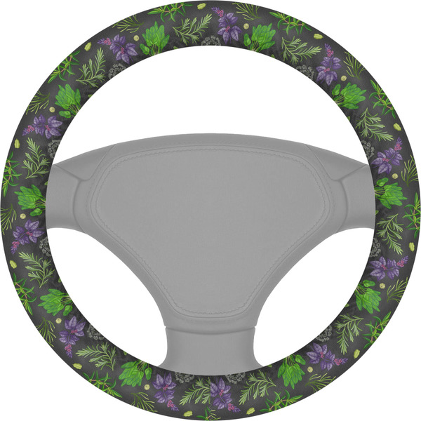 Custom Herbs & Spices Steering Wheel Cover