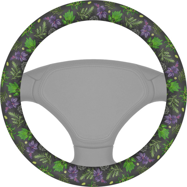 Custom Herbs & Spices Steering Wheel Cover