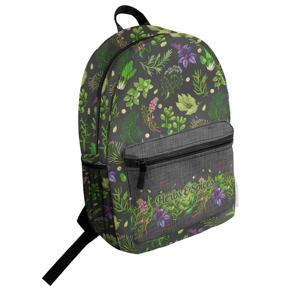 Custom Herbs & Spices Student Backpack (Personalized)