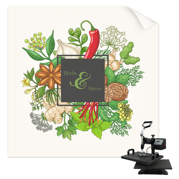 Custom Herbs & Spices Sublimation Transfer - Pocket (Personalized)