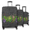 Herbs & Spices 3 Piece Luggage Set - 20" Carry On, 24" Medium Checked, 28" Large Checked