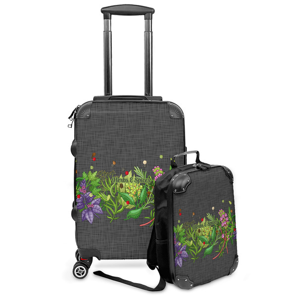 Custom Herbs & Spices Kids 2-Piece Luggage Set - Suitcase & Backpack