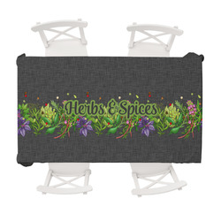 Herbs & Spices Tablecloth - 58"x102" (Personalized)