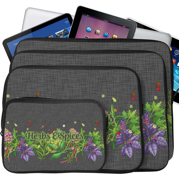 Herbs & Spices Tablet & Laptop Case Sizes