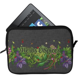 Herbs & Spices Tablet Case / Sleeve - Small (Personalized)