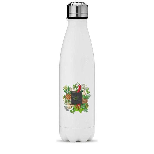 Custom Herbs & Spices Water Bottle - 17 oz. - Stainless Steel - Full Color Printing