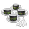 Herbs & Spices Tea Cup - Set of 4
