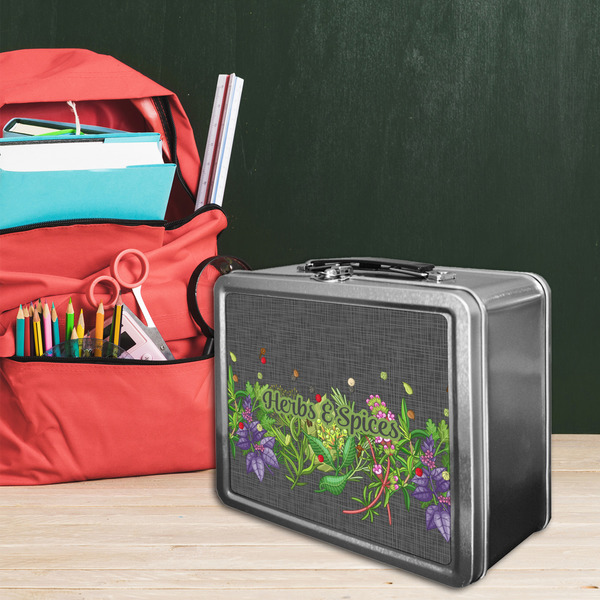 Herbs & Spices Tin Lunchbox - LIFESTYLE