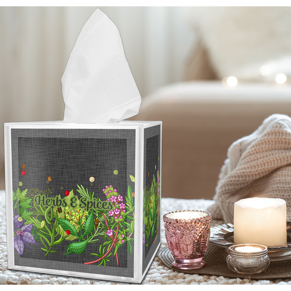 Herbs & Spices Tissue Box - LIFESTYLE