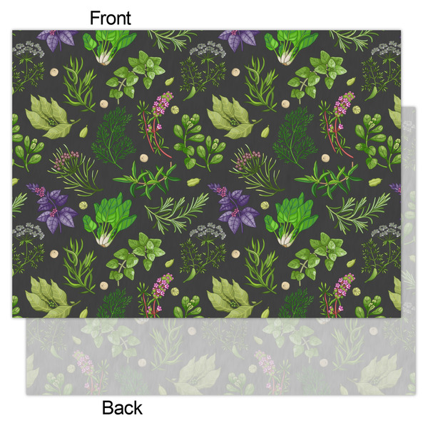 Herbs & Spices Tissue Paper - Heavyweight - Large - Front & Back