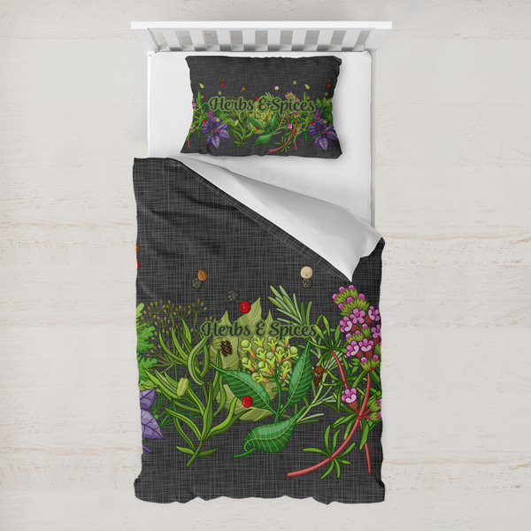 Custom Herbs & Spices Toddler Bedding