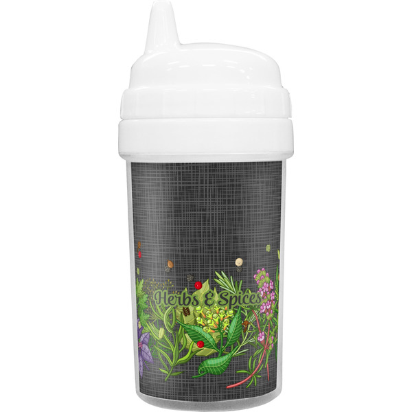 Custom Herbs & Spices Toddler Sippy Cup (Personalized)