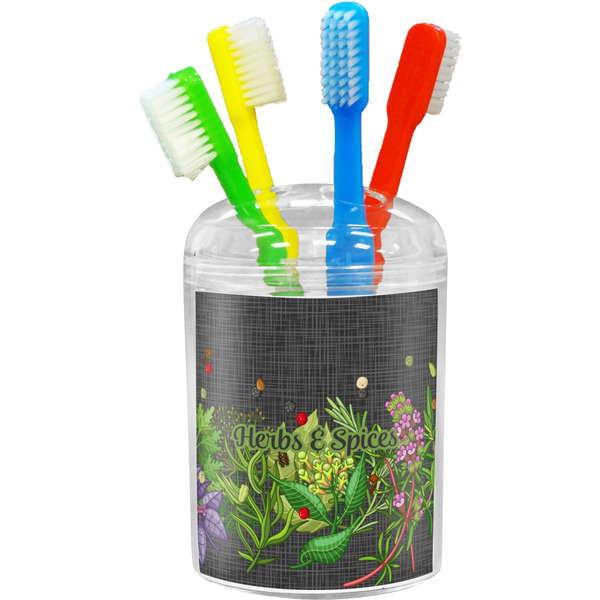 Custom Herbs & Spices Toothbrush Holder (Personalized)