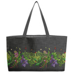 Herbs & Spices Beach Totes Bag - w/ Black Handles