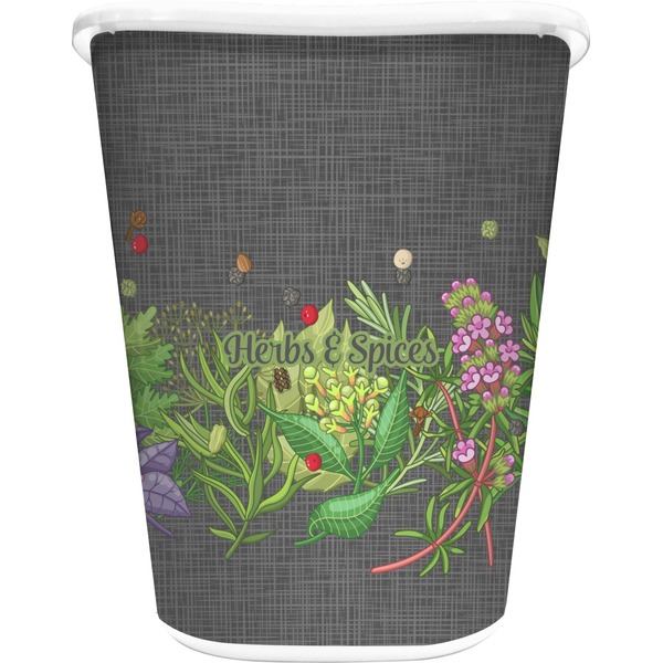 Custom Herbs & Spices Waste Basket (Personalized)