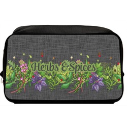 Herbs & Spices Toiletry Bag / Dopp Kit (Personalized)