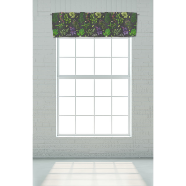 Herbs & Spices Valance - On window