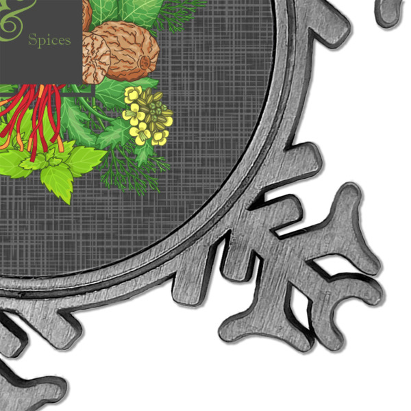 Herbs & Spices Vintage Snowflake - Detail