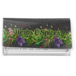Herbs & Spices Vinyl Checkbook Cover (Personalized)