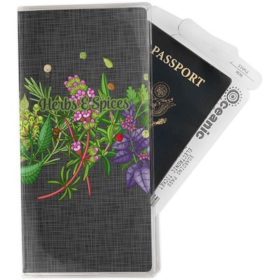 Herbs & Spices Travel Document Holder