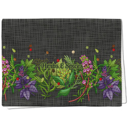 Herbs & Spices Kitchen Towel - Waffle Weave