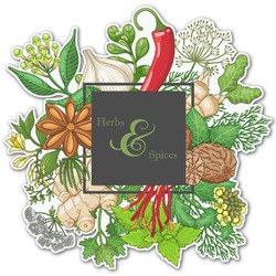 Herbs & Spices Graphic Decal - Custom Sizes (Personalized)