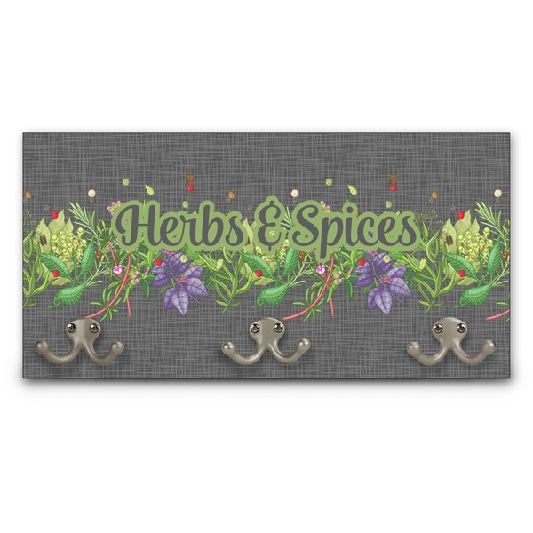 Custom Herbs & Spices Wall Mounted Coat Rack (Personalized)