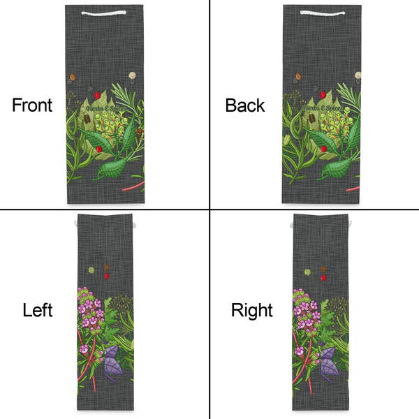 Herbs & Spices Wine Gift Bag - Matte - Approval