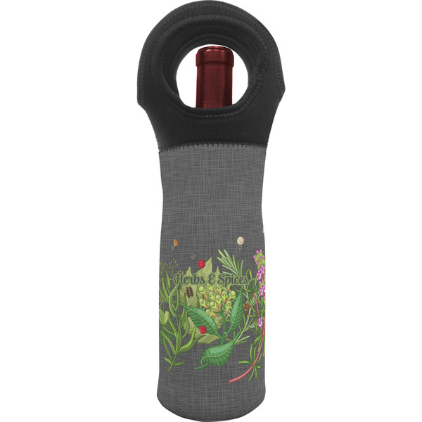Custom Herbs & Spices Wine Tote Bag (Personalized)