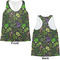 Herbs & Spices Womens Racerback Tank Tops - Medium - Front and Back
