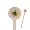 Herbs & Spices 6" Round Wooden Stir Sticks - Single Sided