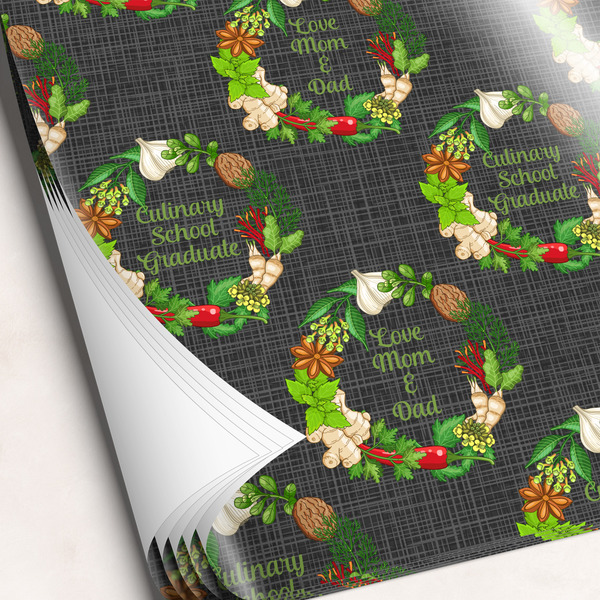 Custom Herbs & Spices Wrapping Paper Sheets