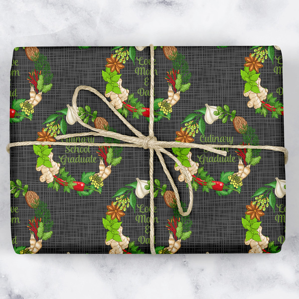 Custom Herbs & Spices Wrapping Paper (Personalized)