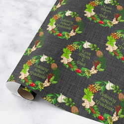 Herbs & Spices Wrapping Paper Roll - Medium