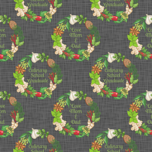 Herbs & Spices Wrapping Paper Square